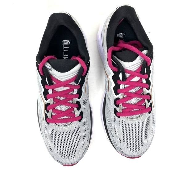 Saucony Ride 14 Women's Running Wide Fog, Cherry - Picture 5 of 8